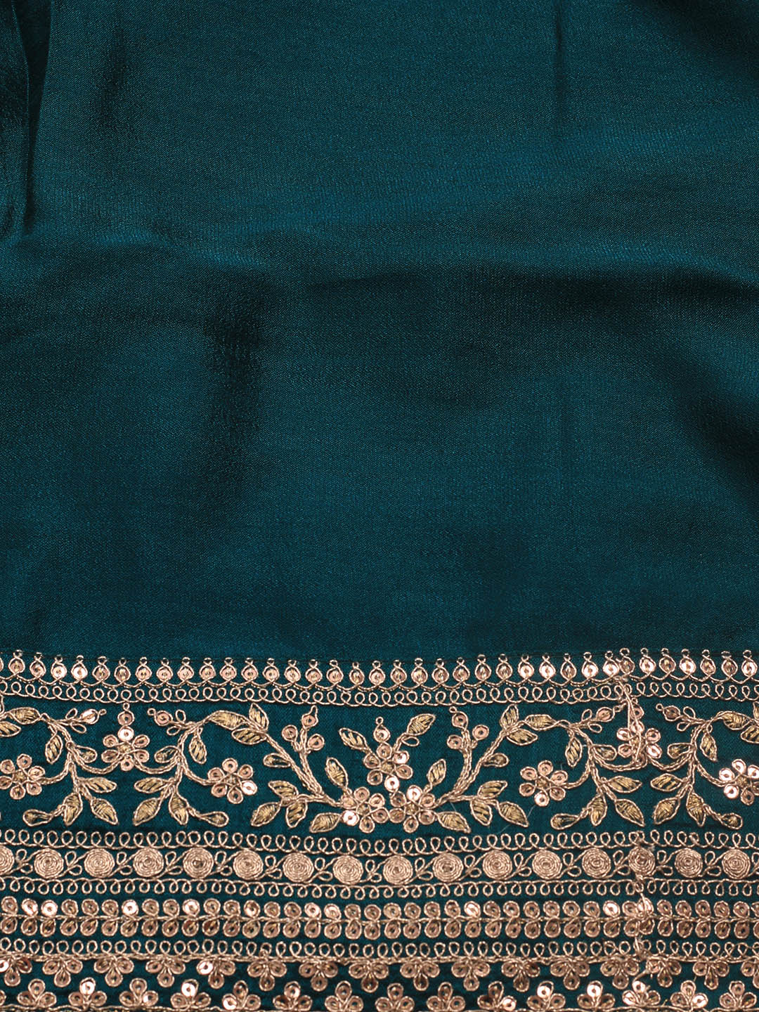Sequence Art Silk Unstitched Suit Piece With Dupatta
