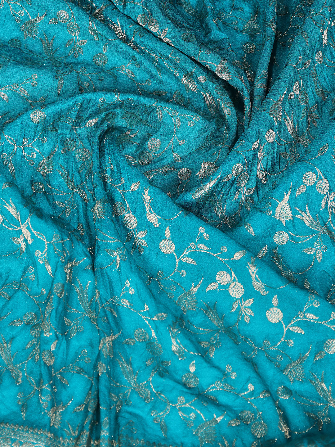 Zaari Jaal Crepe Saree