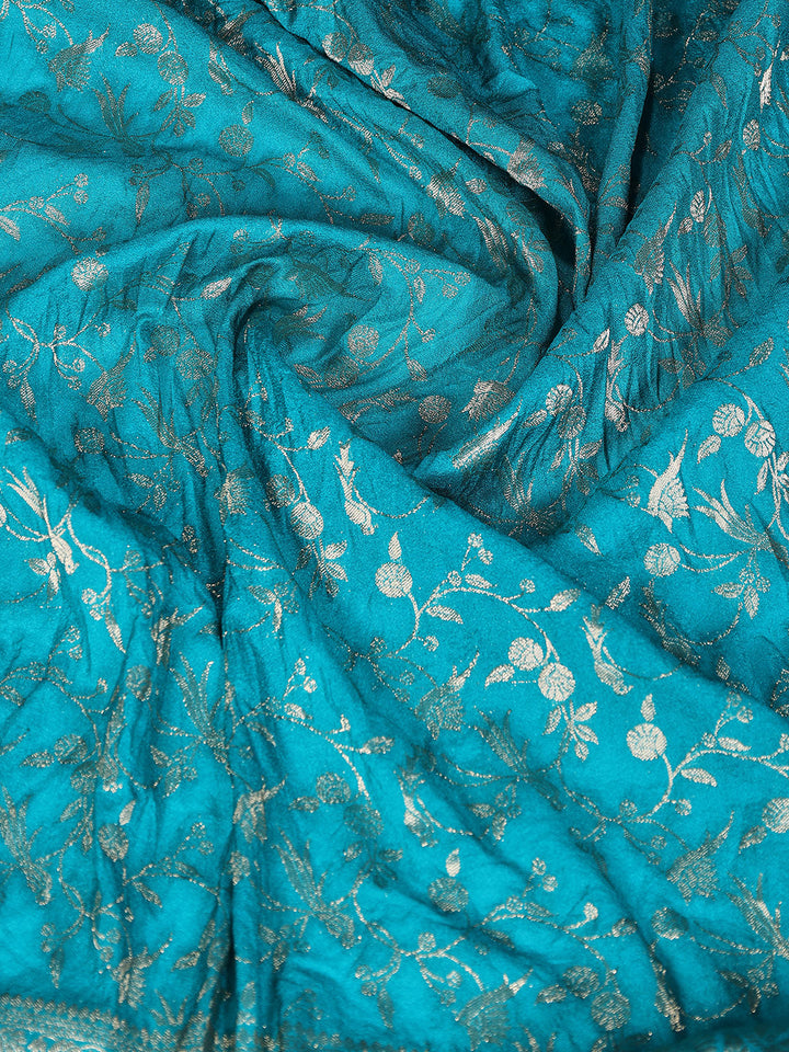 Zaari Jaal Crepe Saree