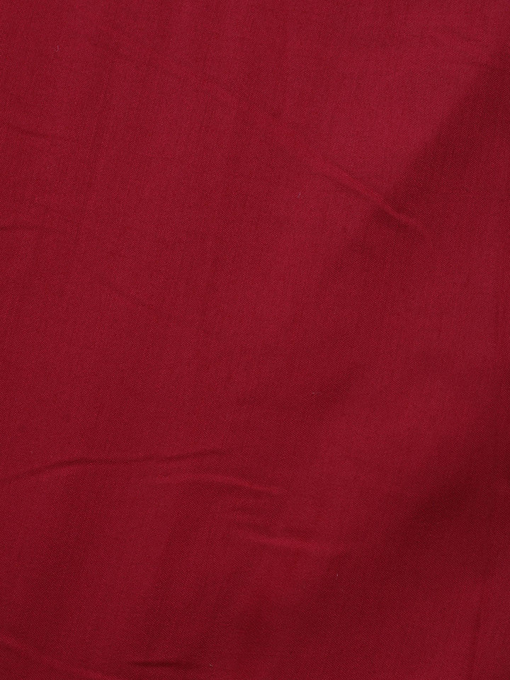 Zardozi Art Silk Unstitched Suit Piece With Dupatta