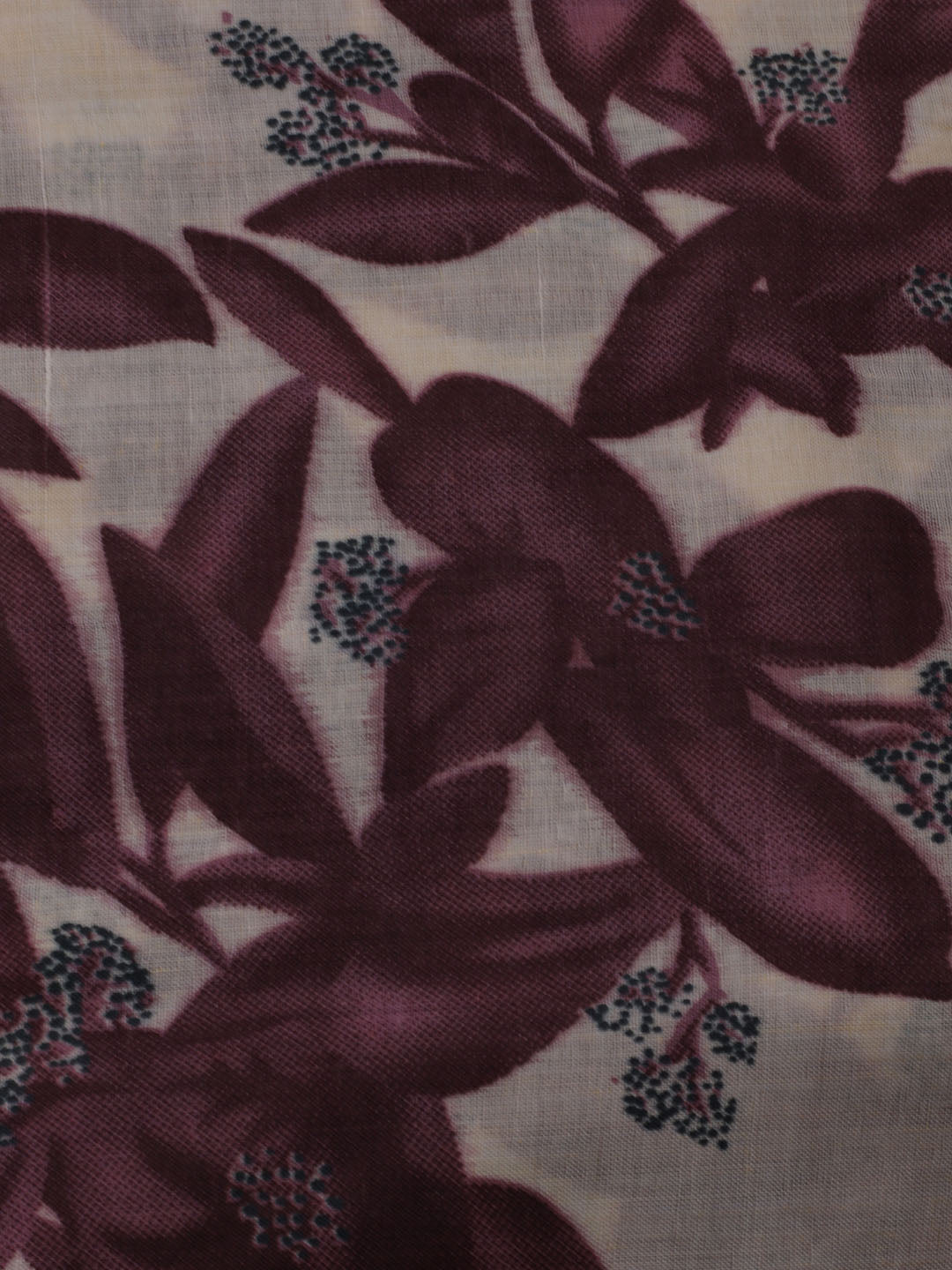 Printed Cotton Blend Unstitched Suit With Dupatta