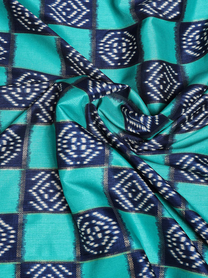 Digital Printed Art Silk Saree
