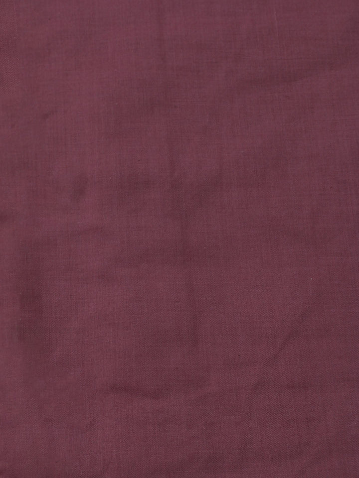 Neck Embroidered Cotton Blend Unstitched Suit With Dupatta