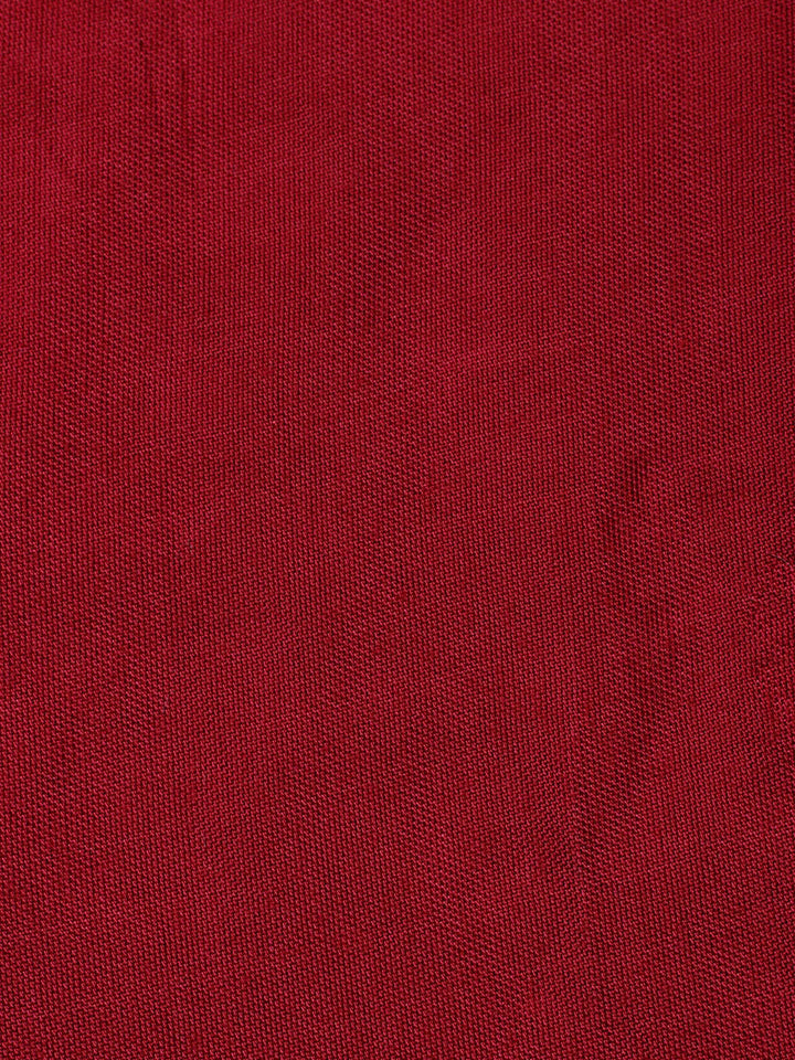 Embroidered Chanderi Unstitched Suit With Pant &amp; Dupatta