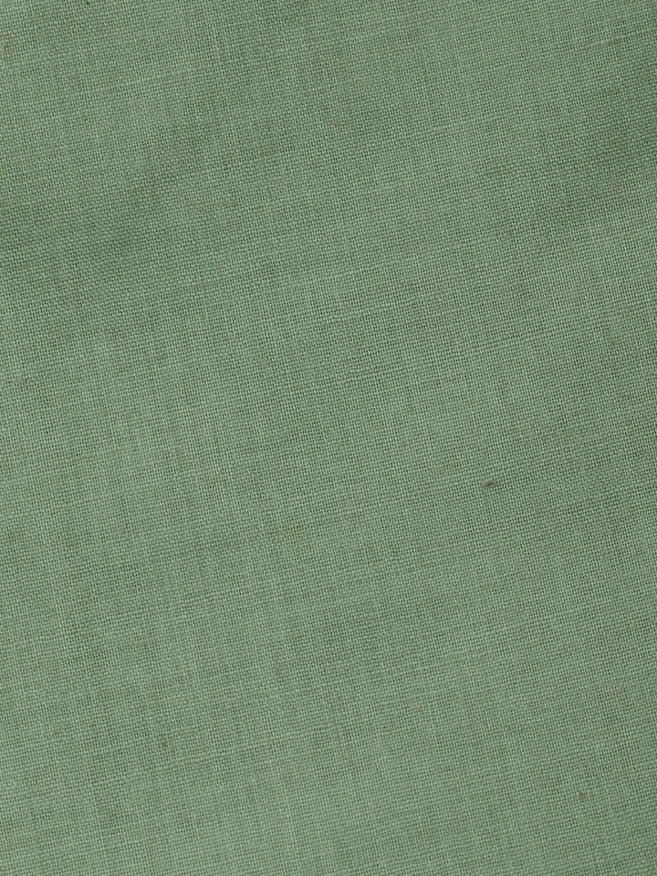 Embroidered Cotton Blend Unstitched Suit With Pant &amp; Dupatta