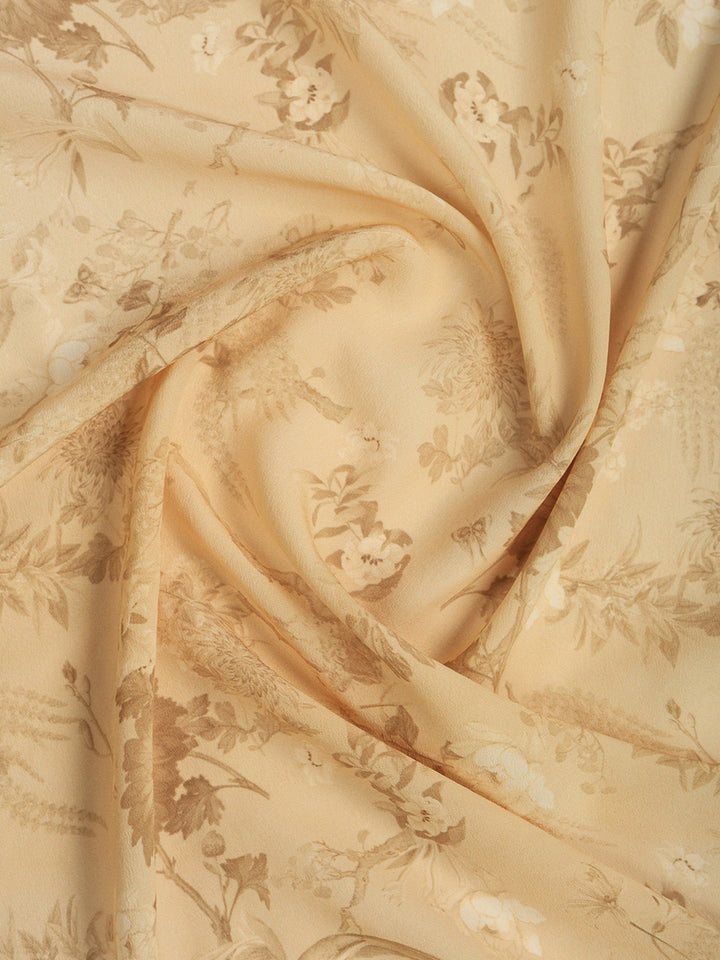 Digital Print Chiffon Saree