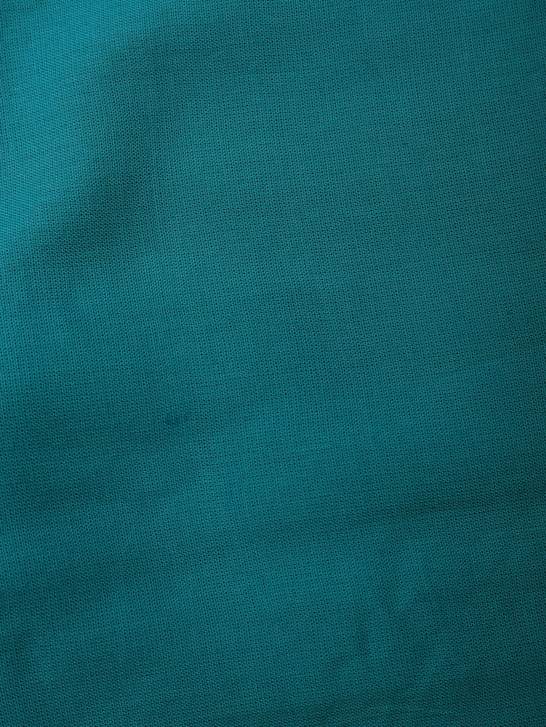 Plain Cotton Blend Unstitched Suit With Pant &amp; Dupatta
