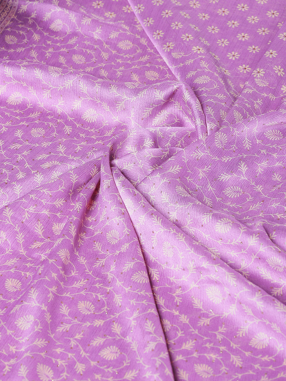 Floral Printed Georgette Saree