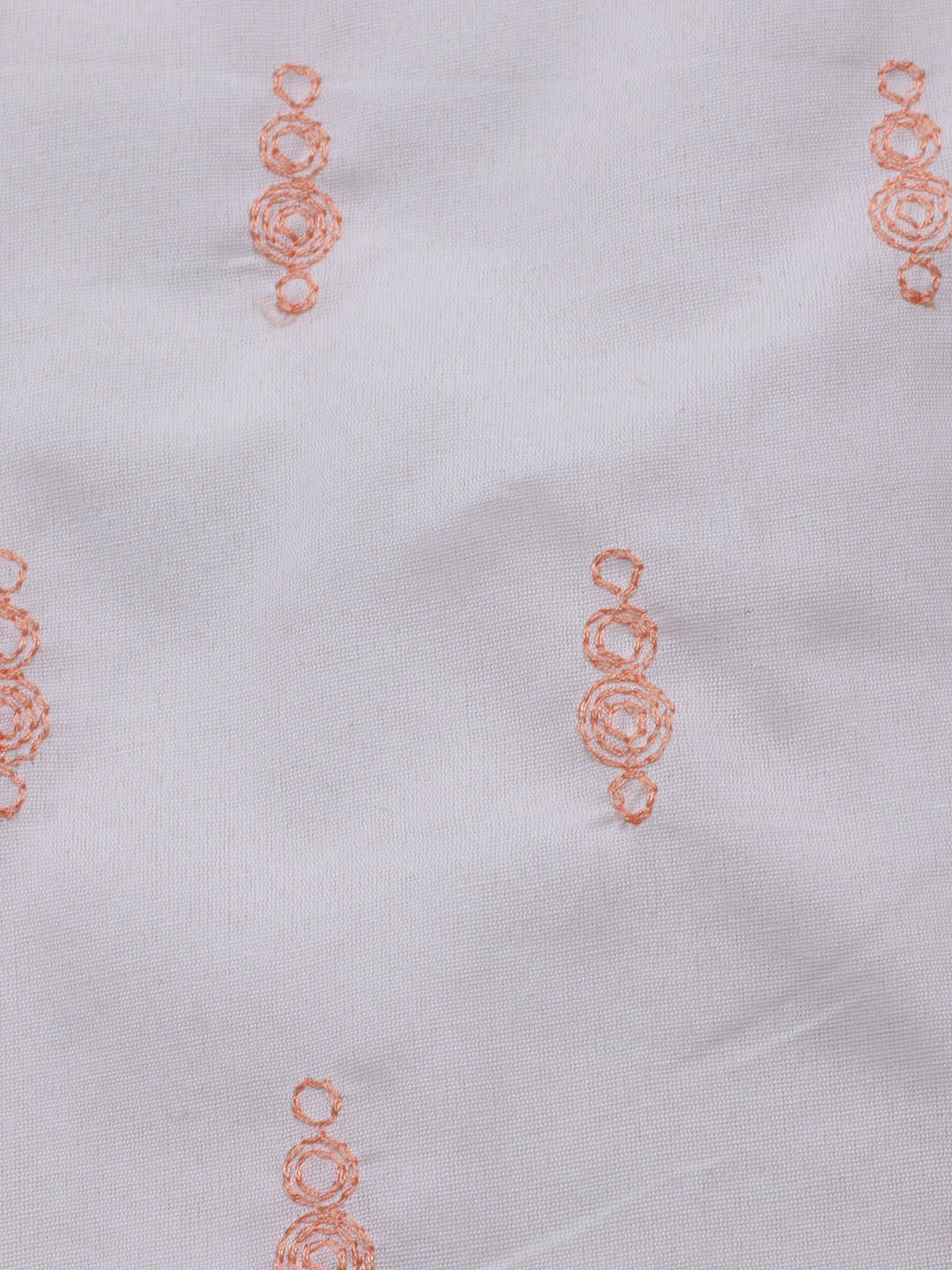 Neck Embroidered Cotton Blend Unstitched Suit With Dupatta