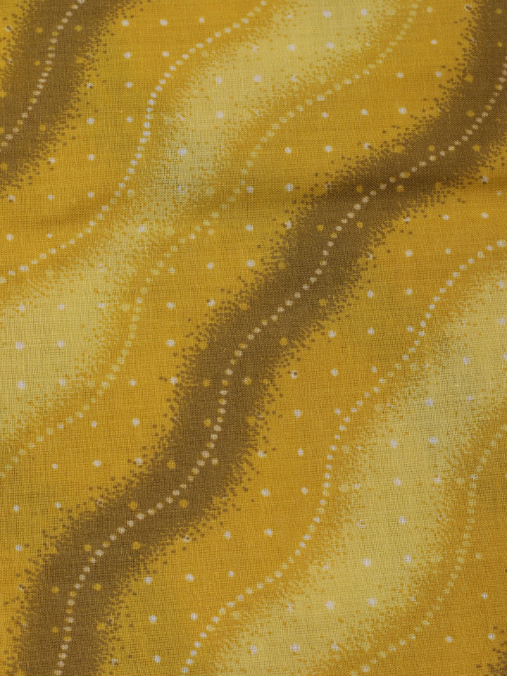 Printed Cotton Blend Unstitched Suit With Dupatta