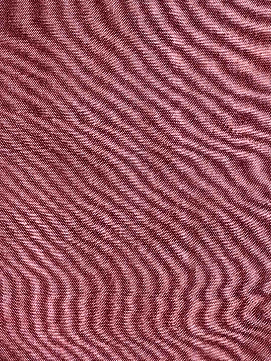 Neck Embroidered Chanderi Unstitched Suit With Dupatta