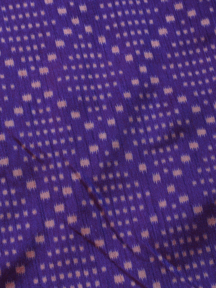 Woven Design Art Silk Unstitched Kurta With Pant &amp; Dupatta