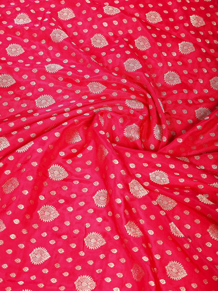Woven Design Satin Saree