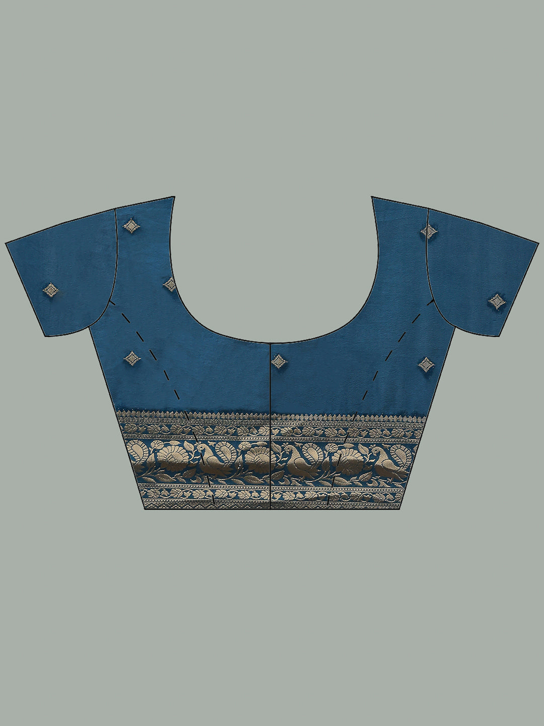 Zaari Jaal Crepe Saree