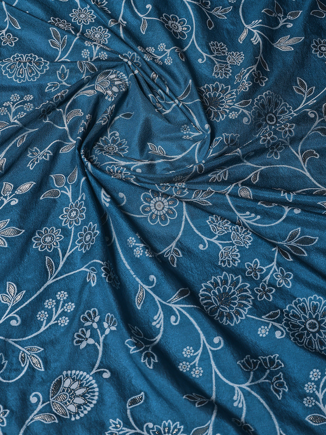 Zari Jaal Crepe Saree