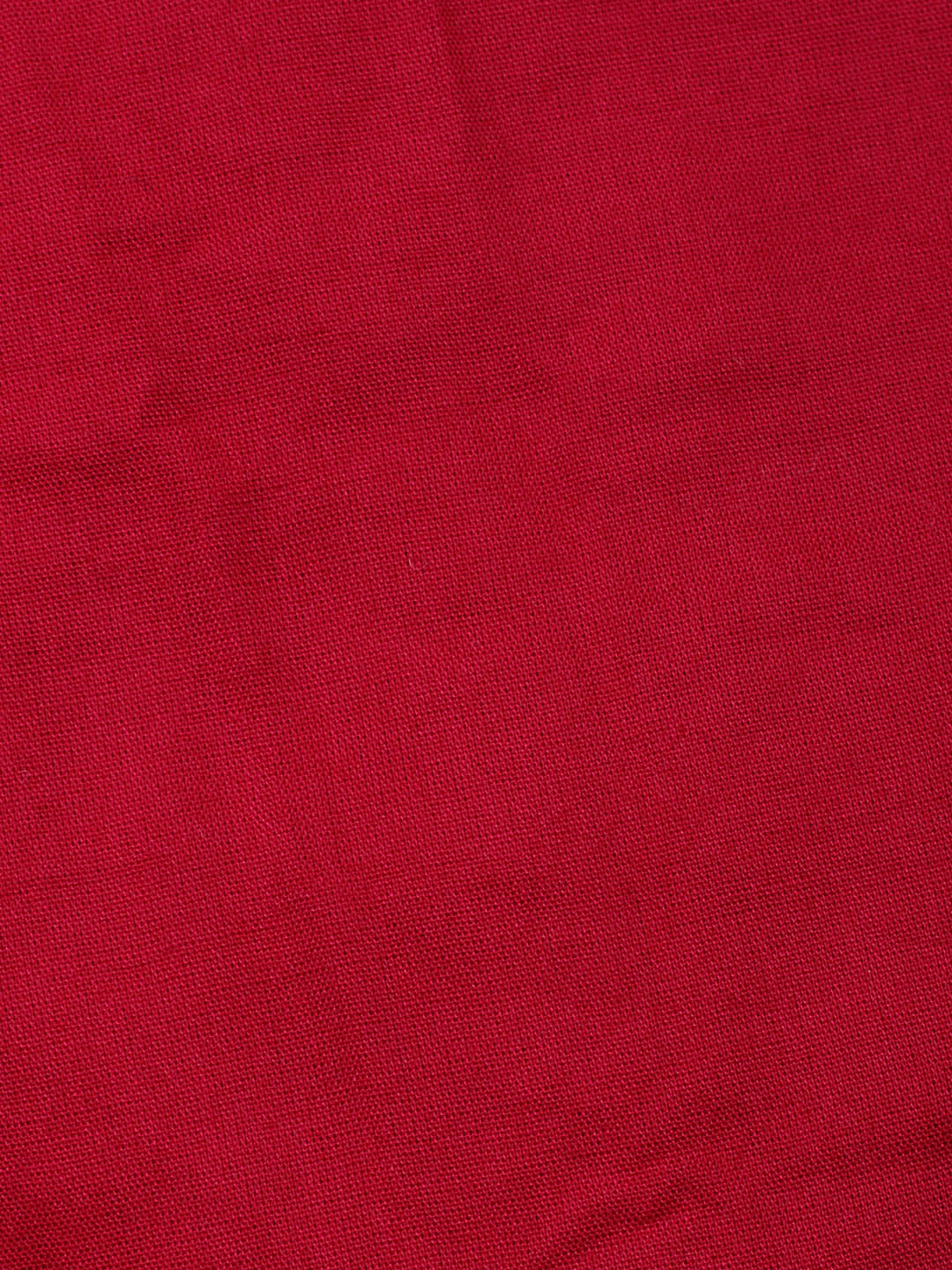 Embroidered Chanderi Unstitched Suit With Pant &amp; Dupatta