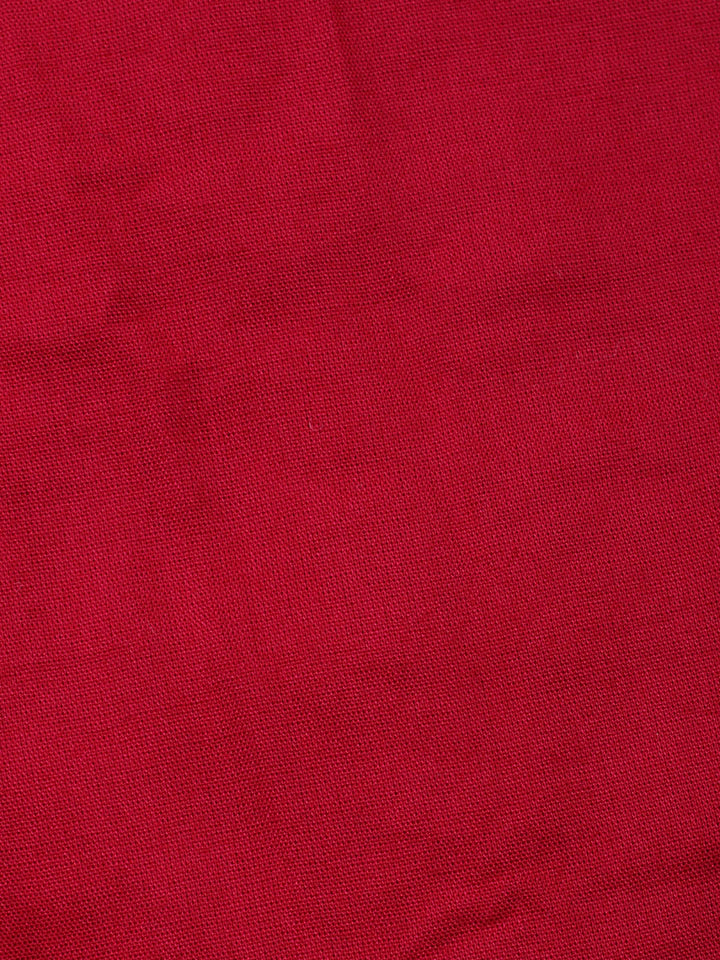 Embroidered Chanderi Unstitched Suit With Pant &amp; Dupatta