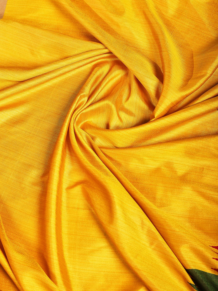 Digital Print Art Silk Saree