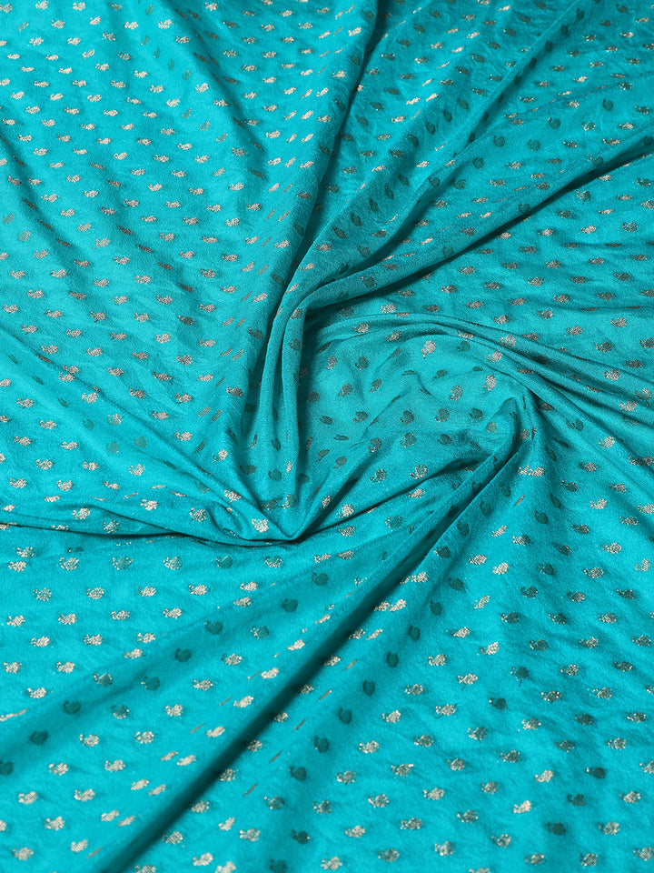 Zaari Jaal Crepe Saree