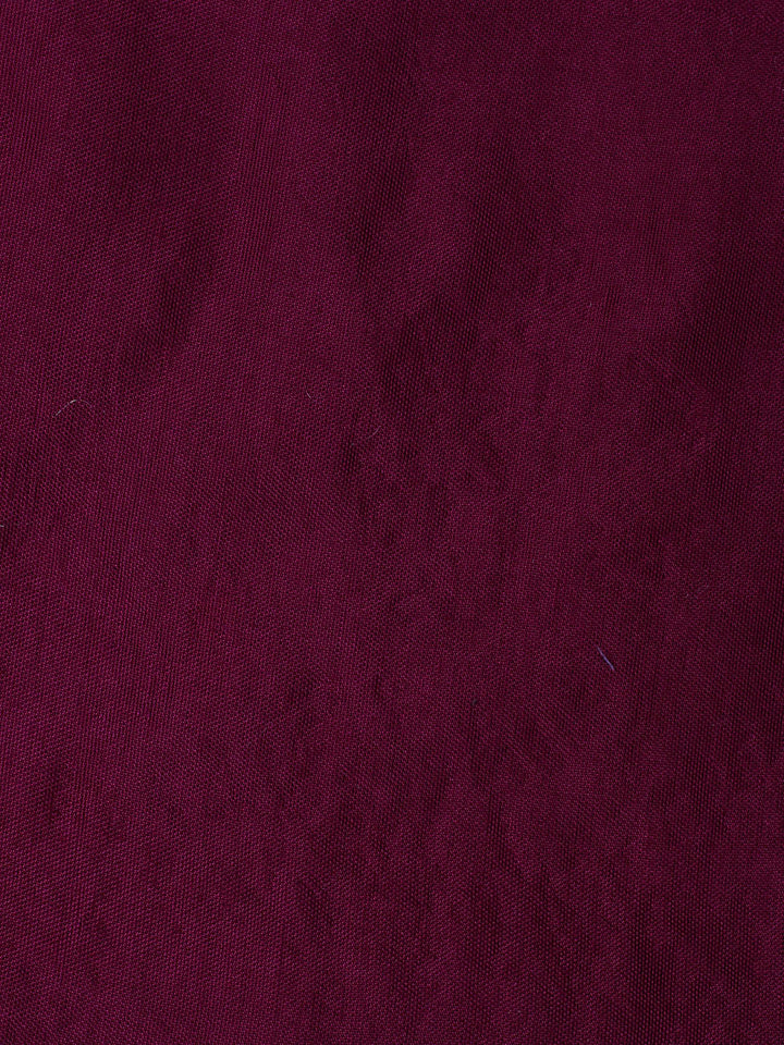 Embroidered Chanderi Unstitched Suit With Pant &amp; Dupatta