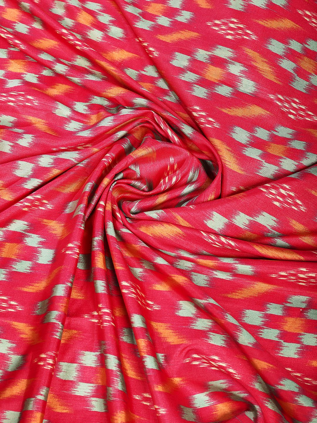 Digital Print Art Silk Saree