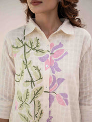 Printed Cotton Kurta With Pants