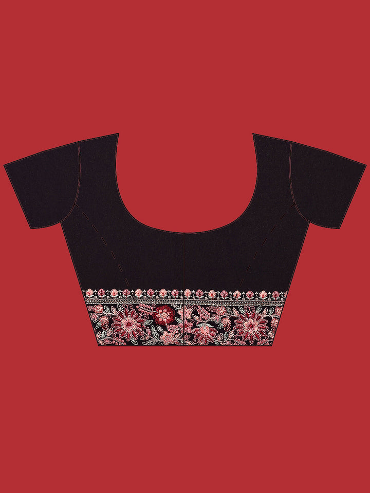 Embroidered Georgette Saree