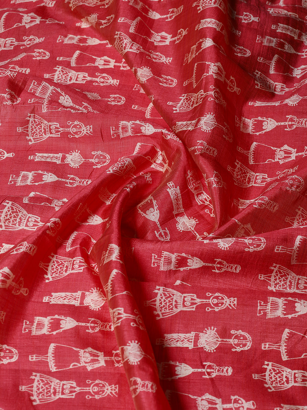 Digital Printed Art Silk Saree