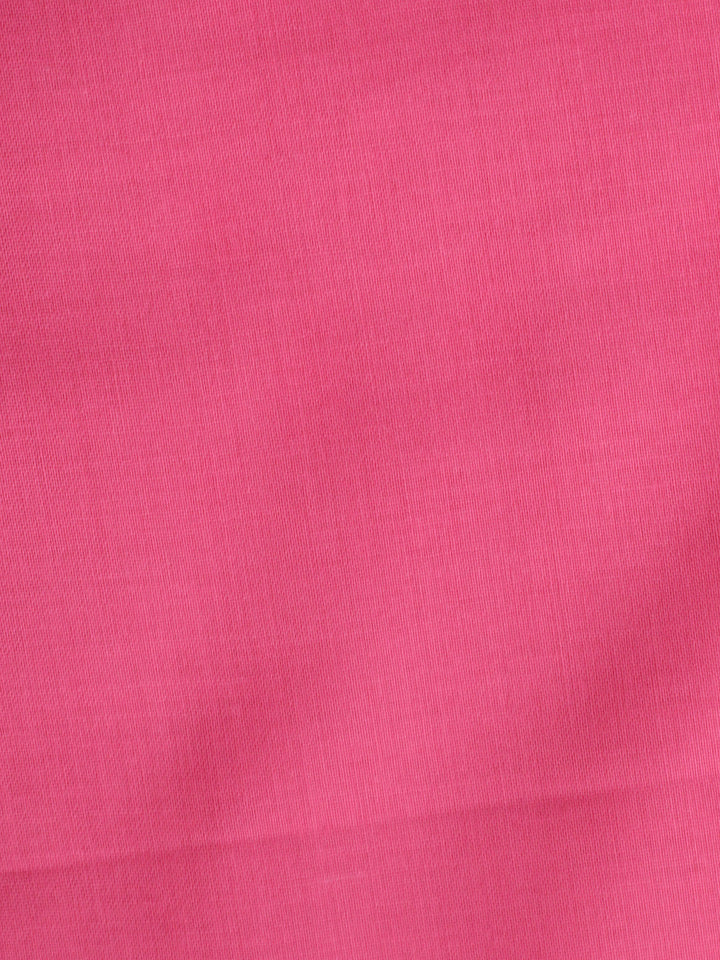 Printed Cotton Blend Unstitched Suit With Pant &amp; Dupatta
