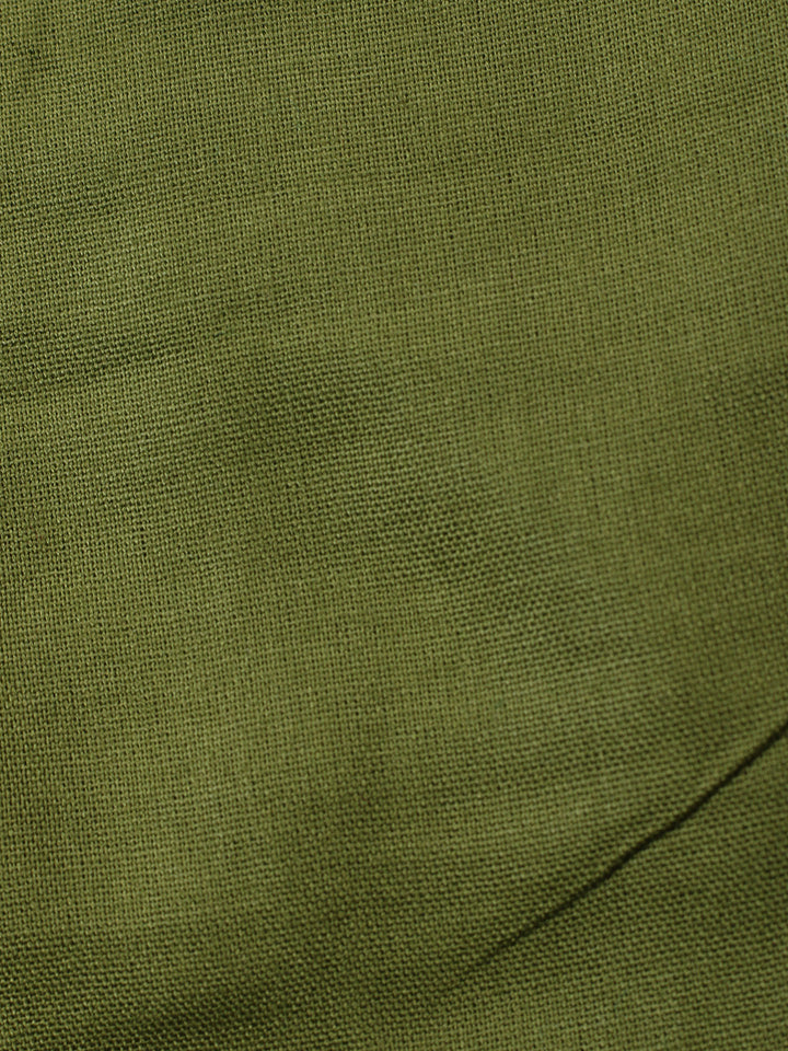 Printed Cotton Blend Unstitched Suit With Pant &amp; Dupatta