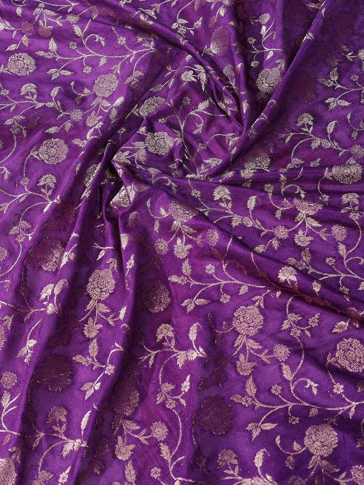 Plain Crepe Saree