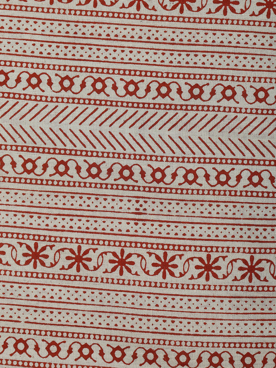 Printed Cotton Blend Unstitched Suit With Dupatta