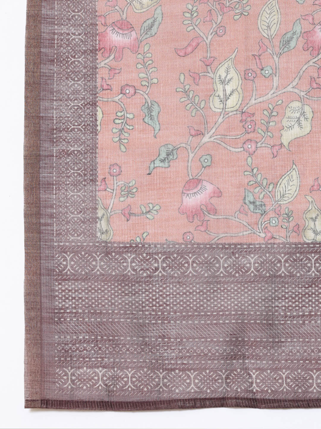 Neck Embroidery Tissue Unstitched Suit Piece With Dupatta