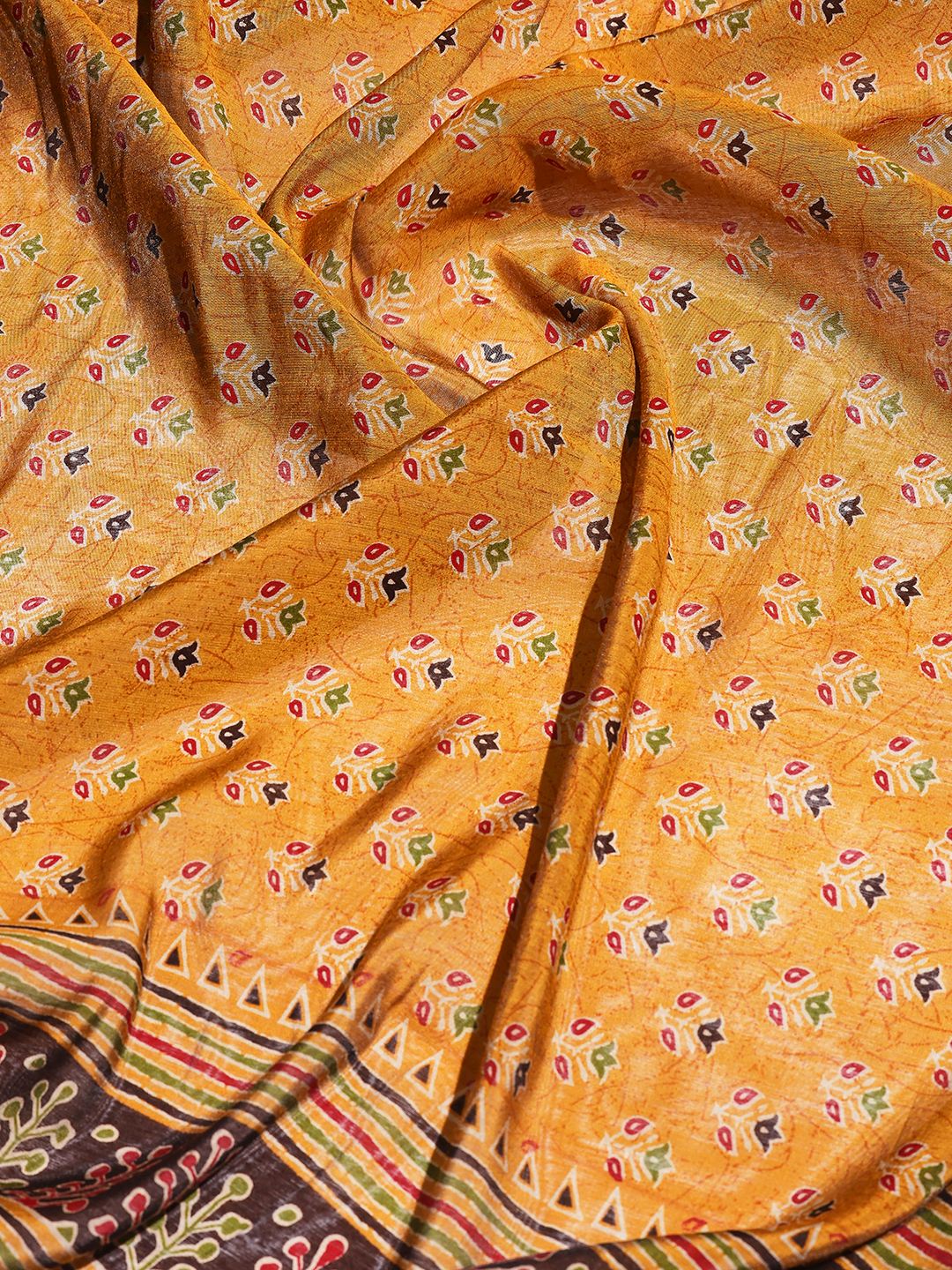Digital Printed Art Silk Saree