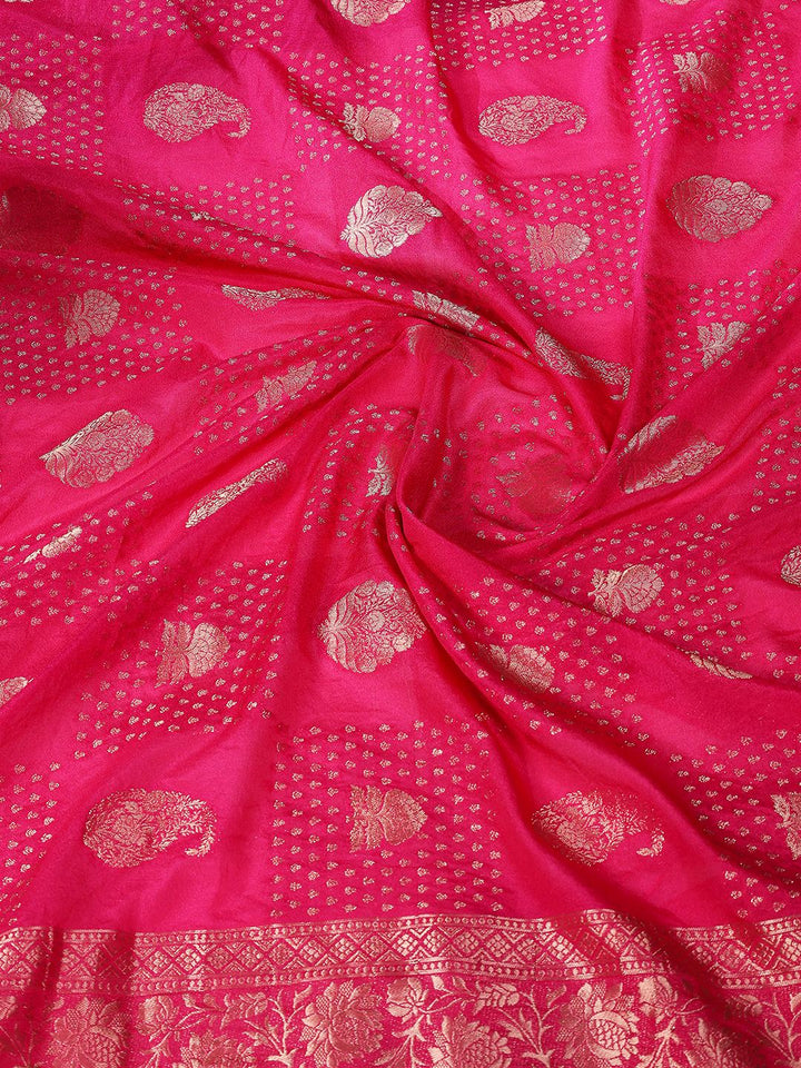 Plain Crepe Saree