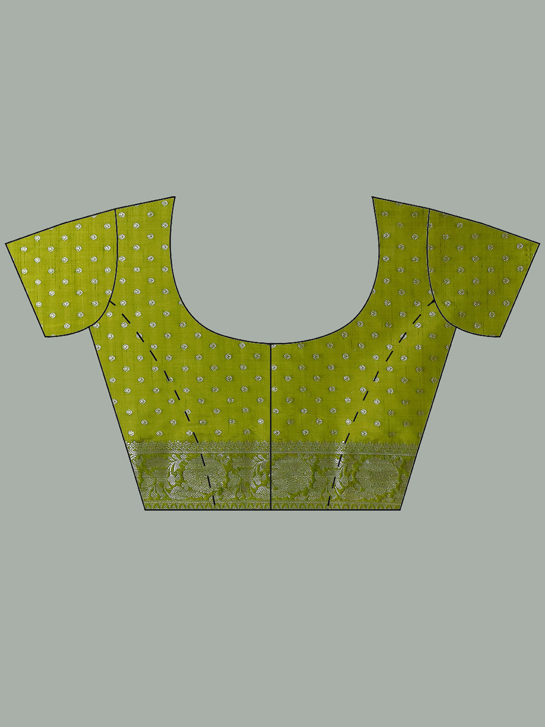 Zaari Border Art Silk Saree