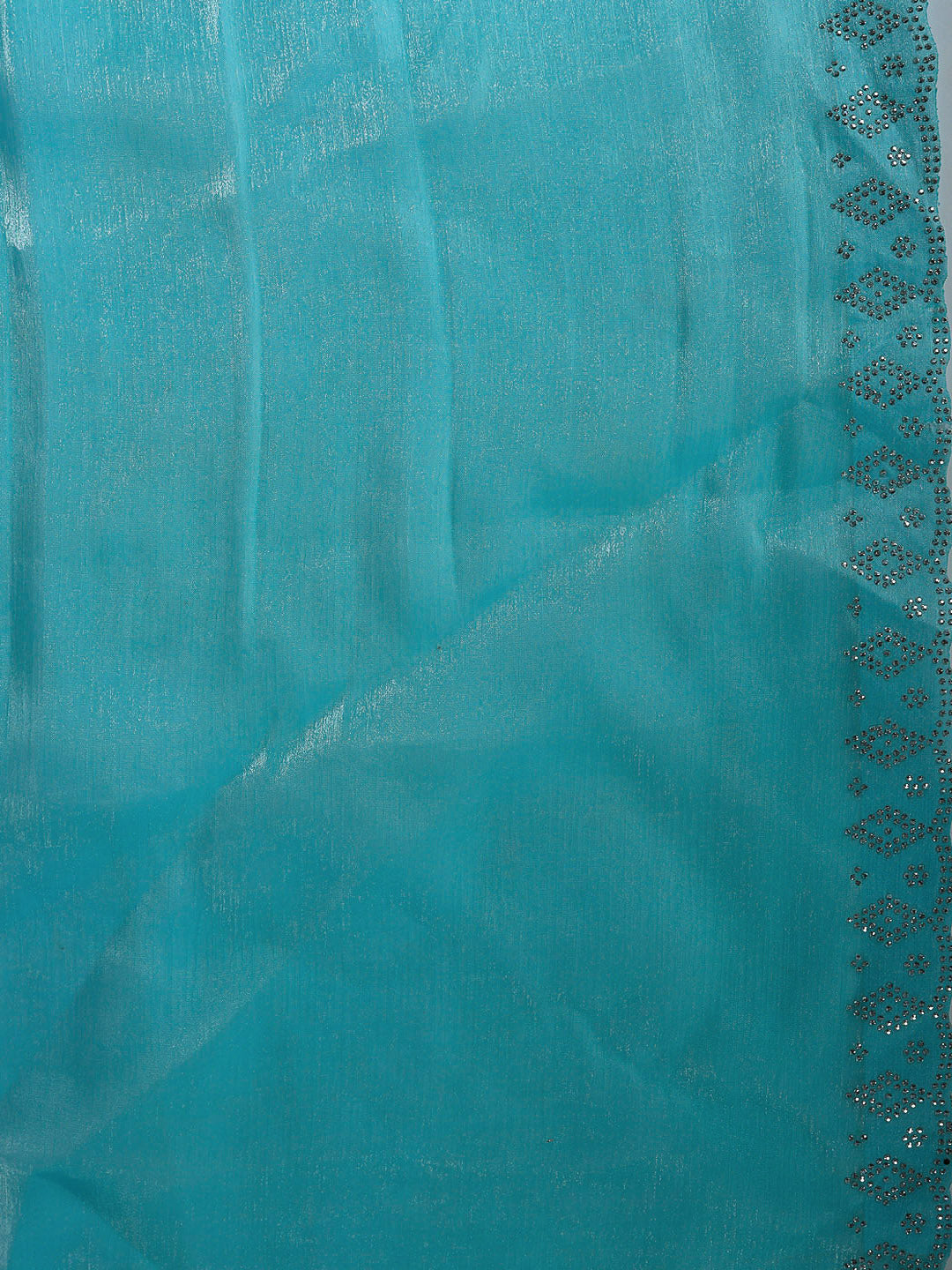 Embroidered Art Silk Saree