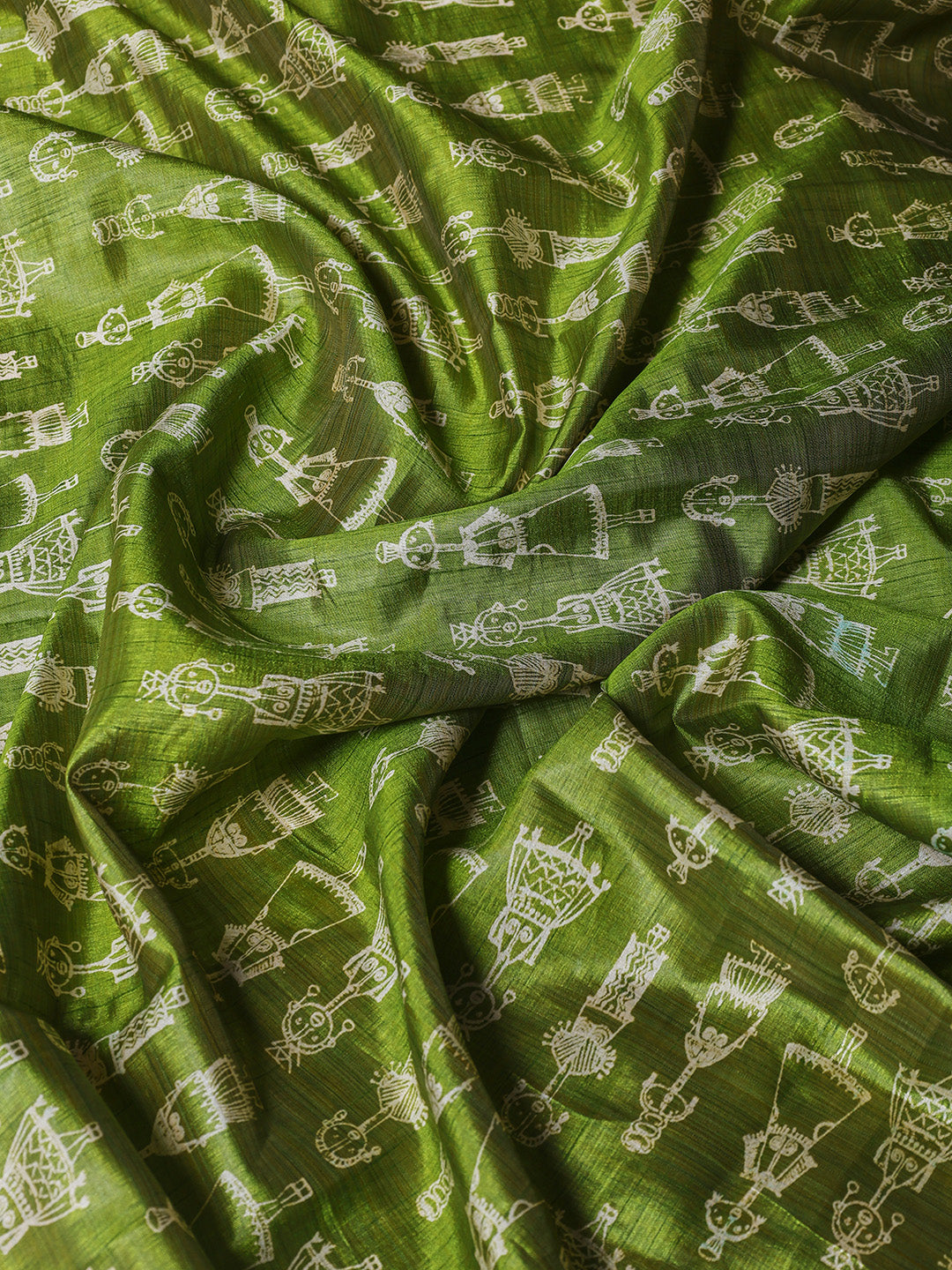 Digital Printed Art Silk Saree