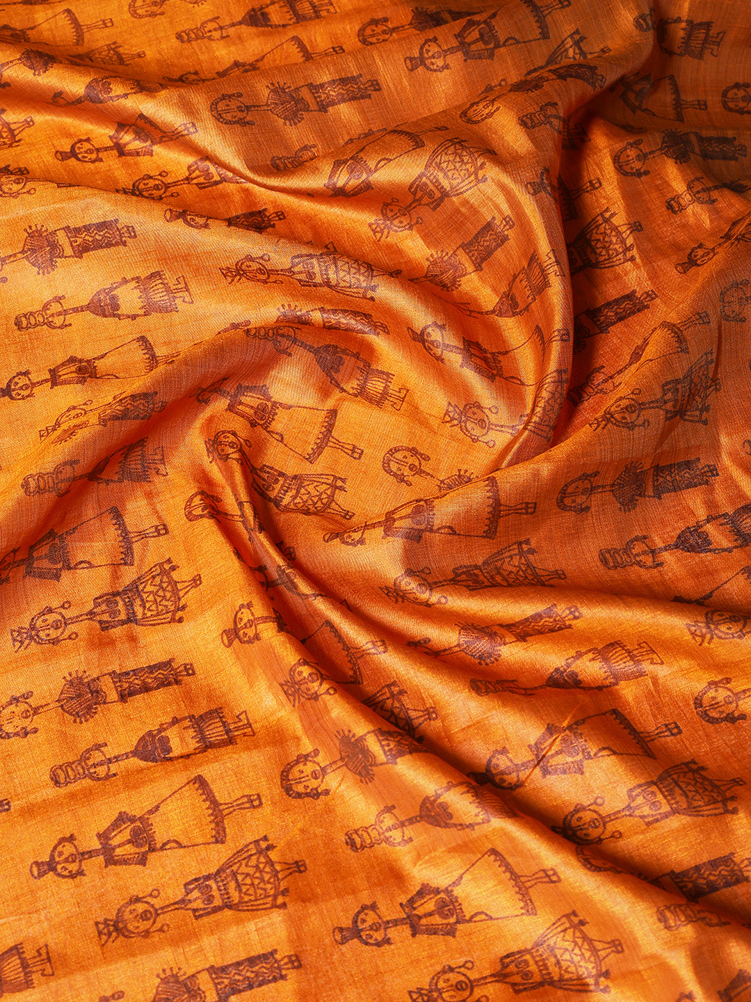 Digital Printed Art Silk Saree
