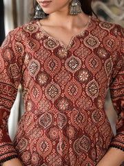 Digital Printed Cotton Kurta