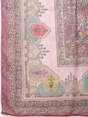 Printed Muslin Unstitched Suit Piece With Dupatta