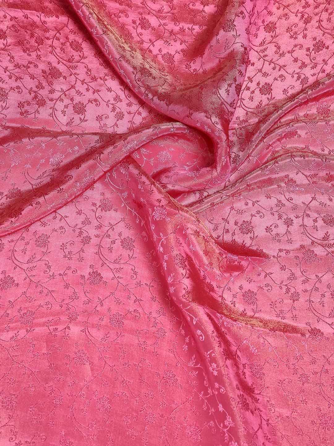 Woven Design Satin Saree