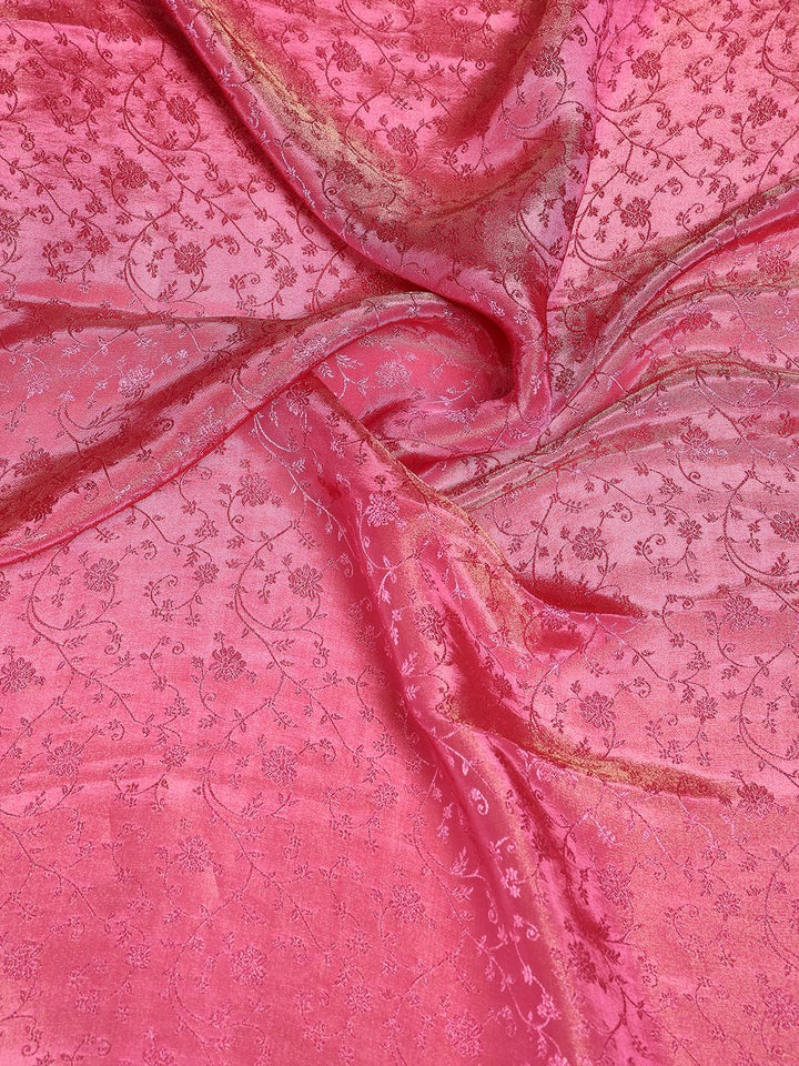 Woven Design Satin Saree