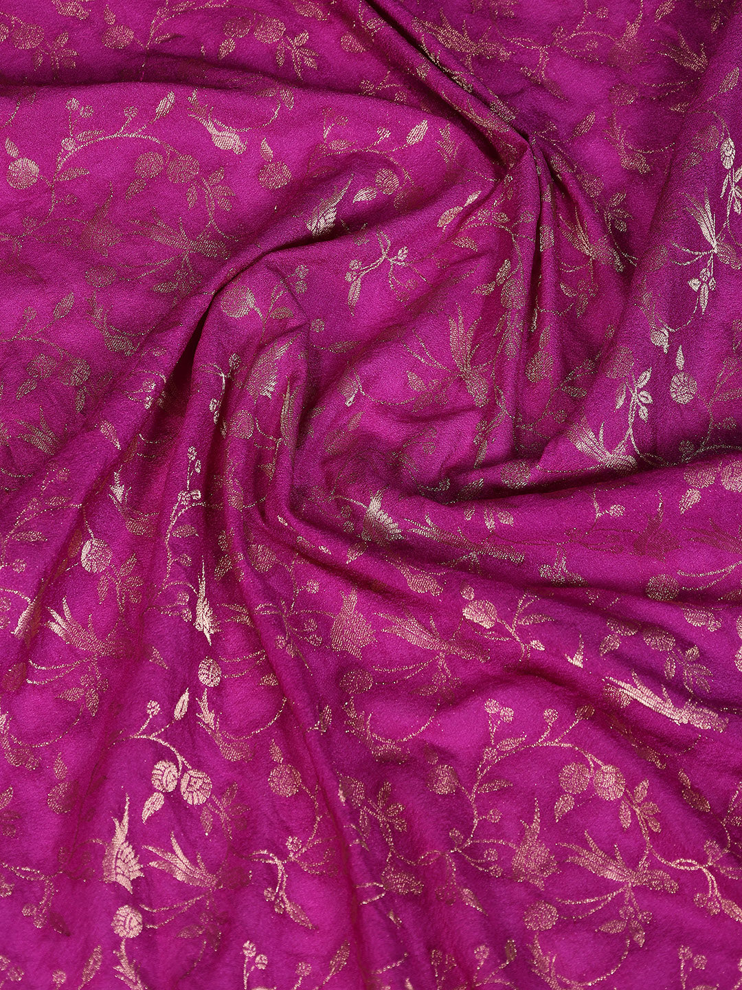 Zaari Jaal Crepe Saree