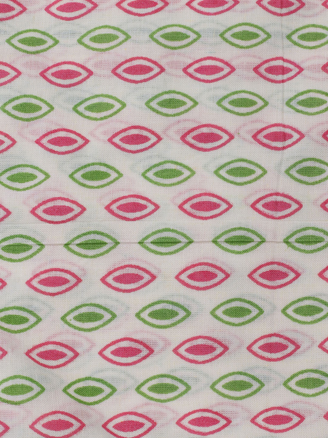 Printed Cotton Blend Unstitched Suit With Dupatta