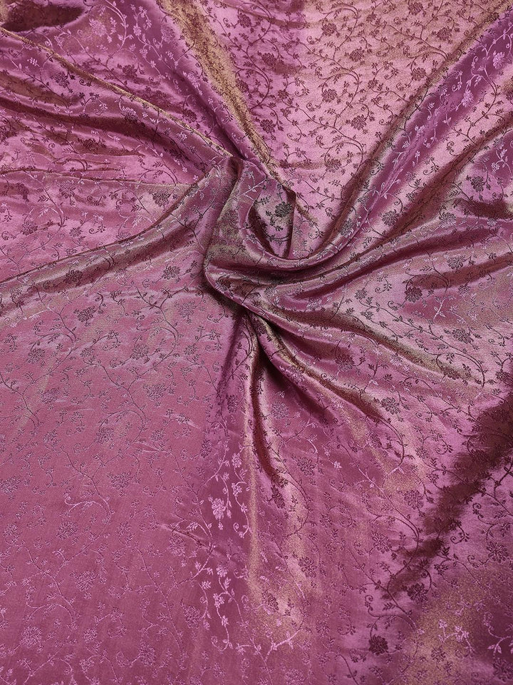 Woven Design Satin Saree