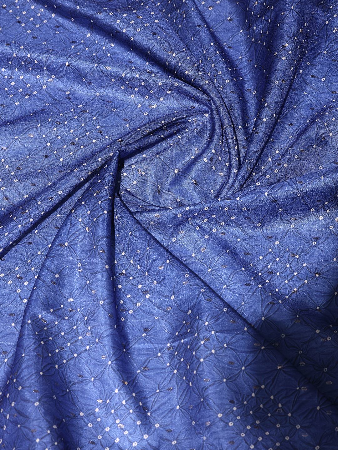 Printed Tussar Silk Saree