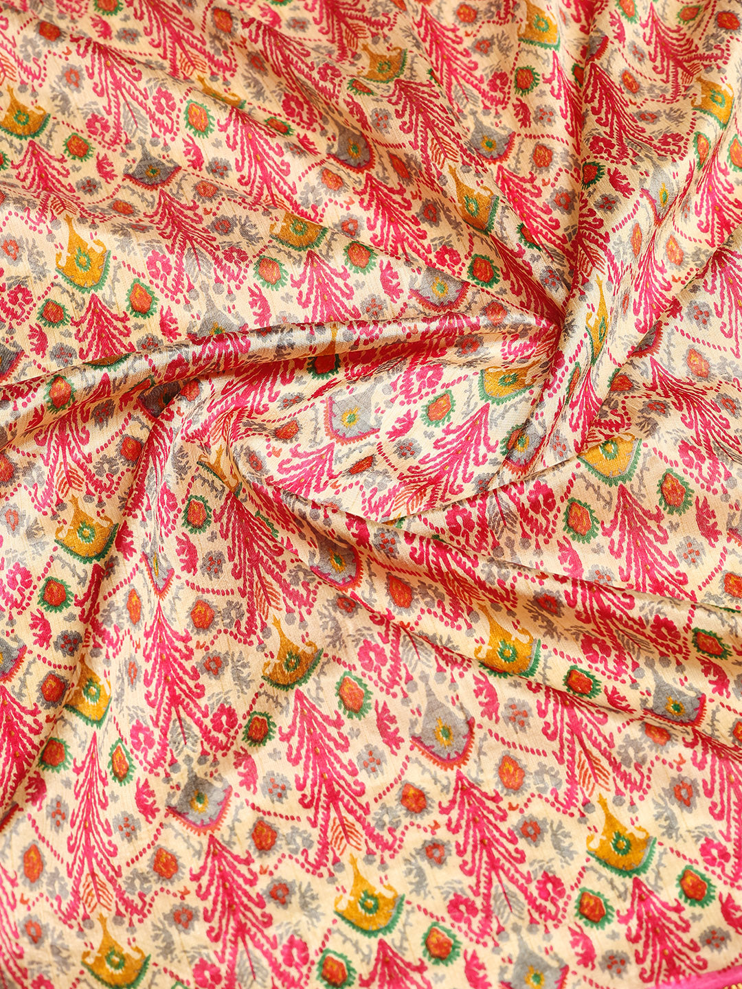 Digital Printed Art Silk Saree