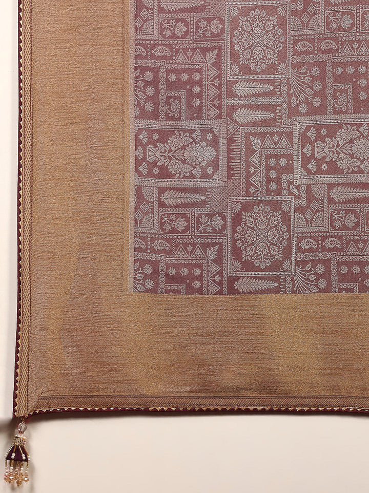 Embroidered Banarasi Saree