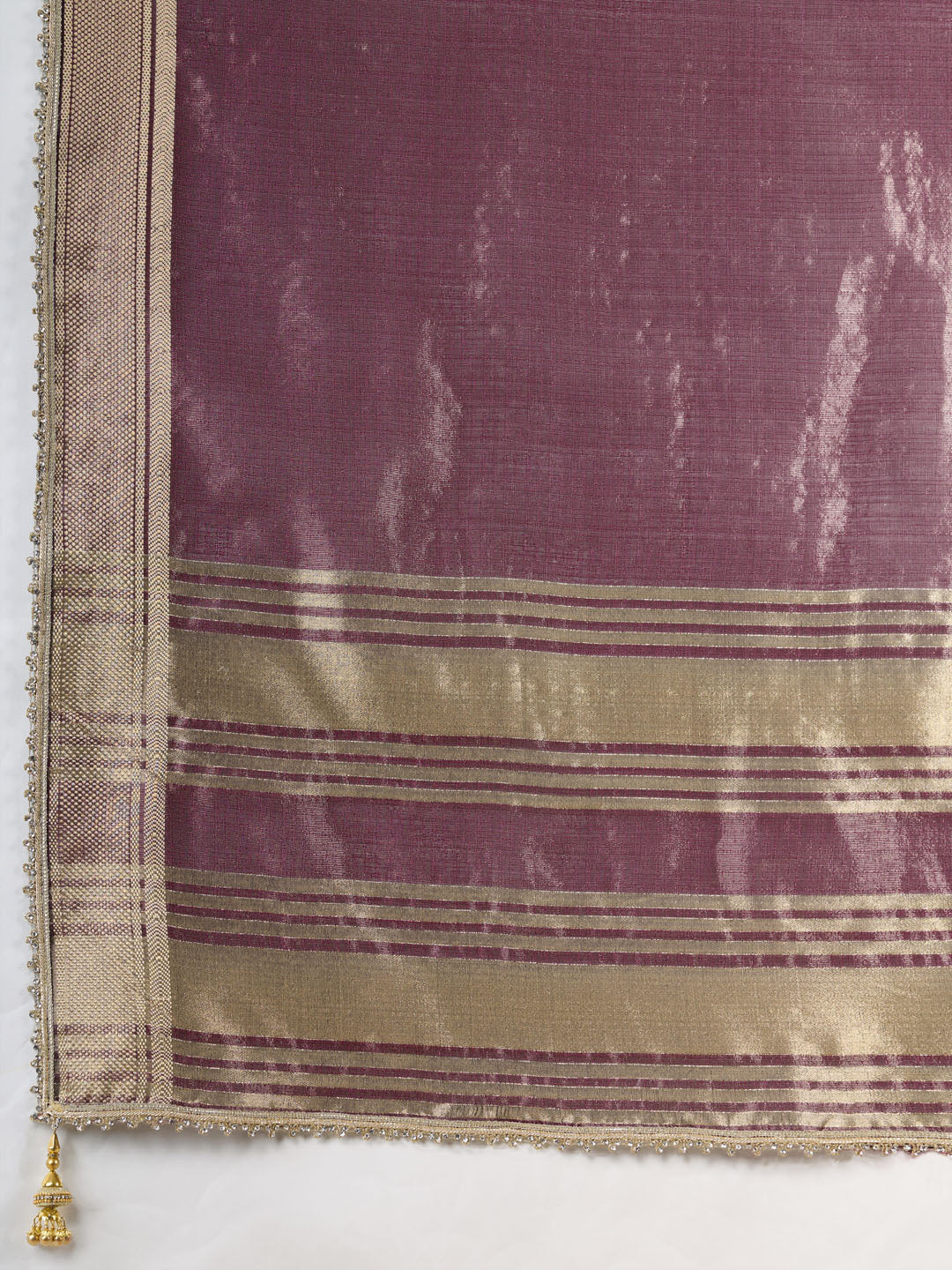 Woven Design Linen Blend Saree